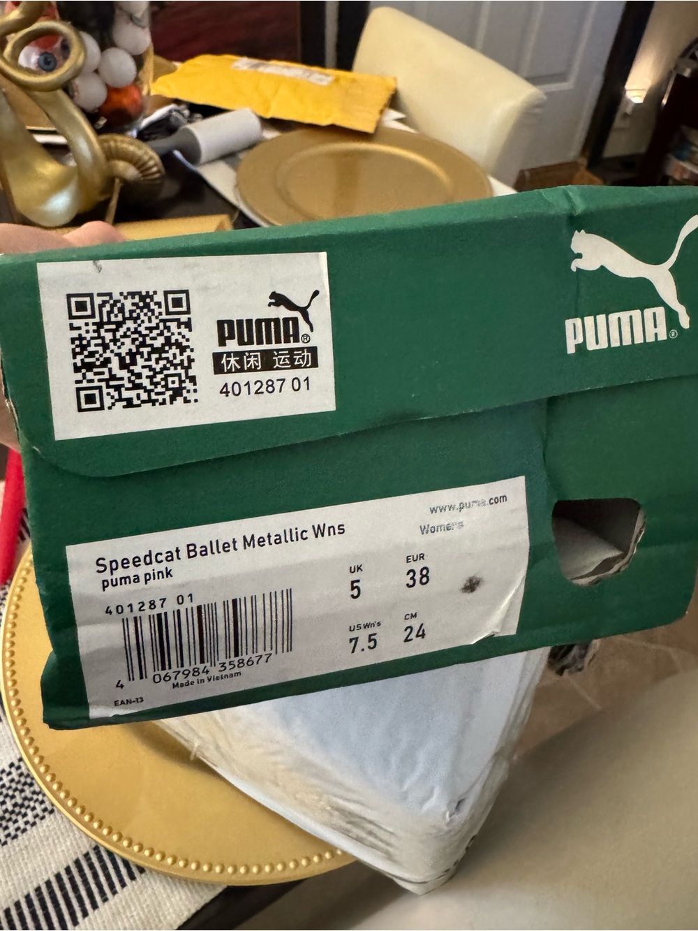 Puma Speedcat ballet pink size 7 - Picture 6 of 6
